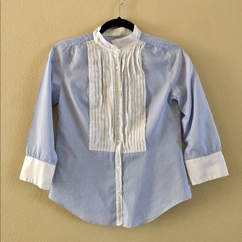 J.Crew tuxedo shirt
